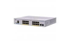 Bộ chia mạng 16 cổng POE 1000Mb Switch Cisco CBS350-16FP-2G-EU
